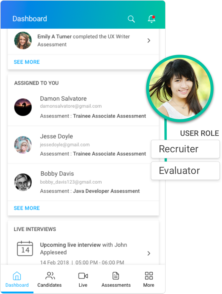 Mobile Recruiting - Entire Recruiting Data at your fingertips